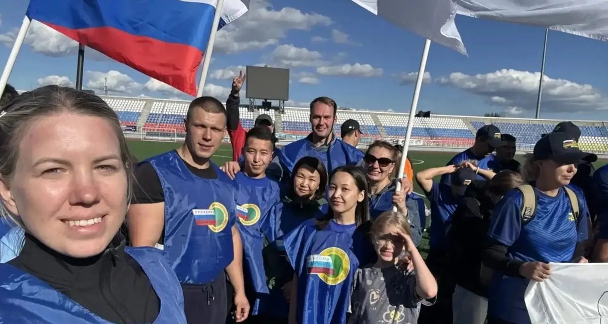 Команда с сотрудниками МЧС Бурятии заняла первое место по теннису и второе по волейболу