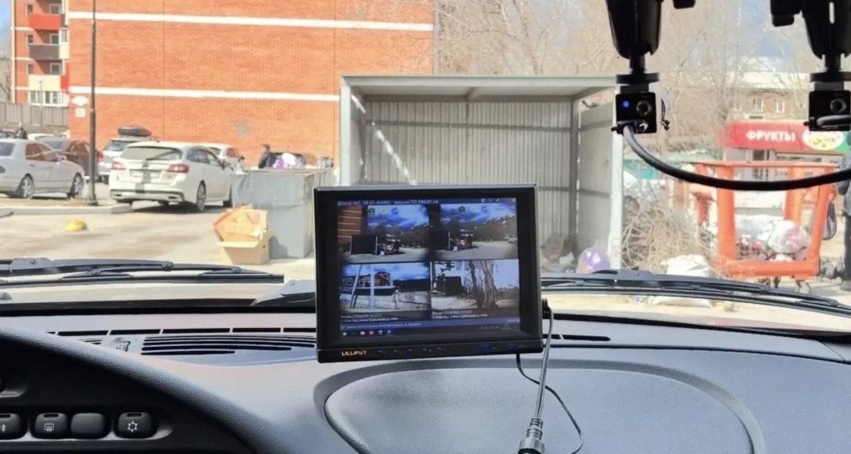 В Улан-Удэ уборка контейнерных площадок теперь фиксируется автоматически